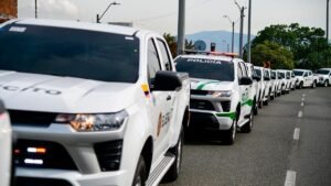 Antioquia invierte $10.600 millones en seguridad: refuerza a la Policía y el Ejército con 49 camionetas