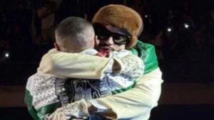 Bad Bunny y J Balvin se reencontraron en México ante más de 66.000 personas